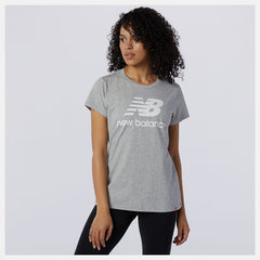 Essentials Stacked Logo Tee / New Balance Women