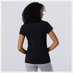 Essentials Stacked Logo Tee / New Balance Women