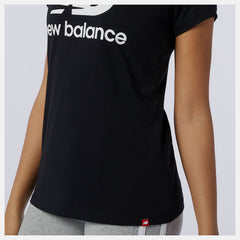 Essentials Stacked Logo Tee / New Balance Women