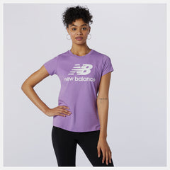 Essentials Stacked Logo Tee / New Balance Women