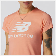 Essentials Stacked Logo Tee / New Balance Women