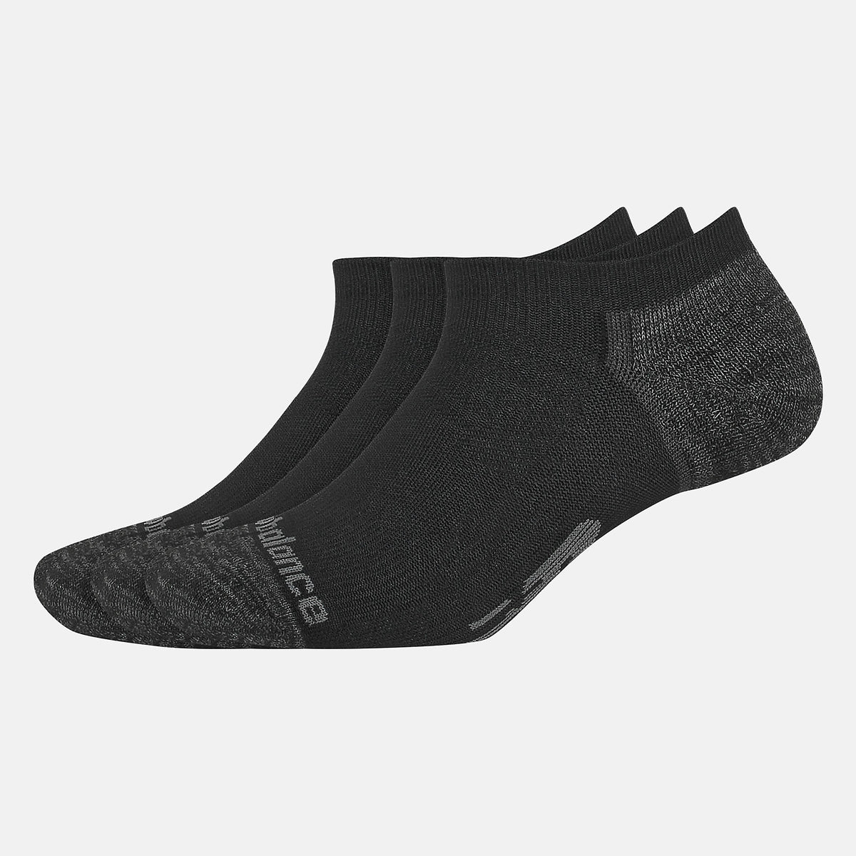 Strategic Cushion No Show Socks 3 Pack / New Balance Women|Men