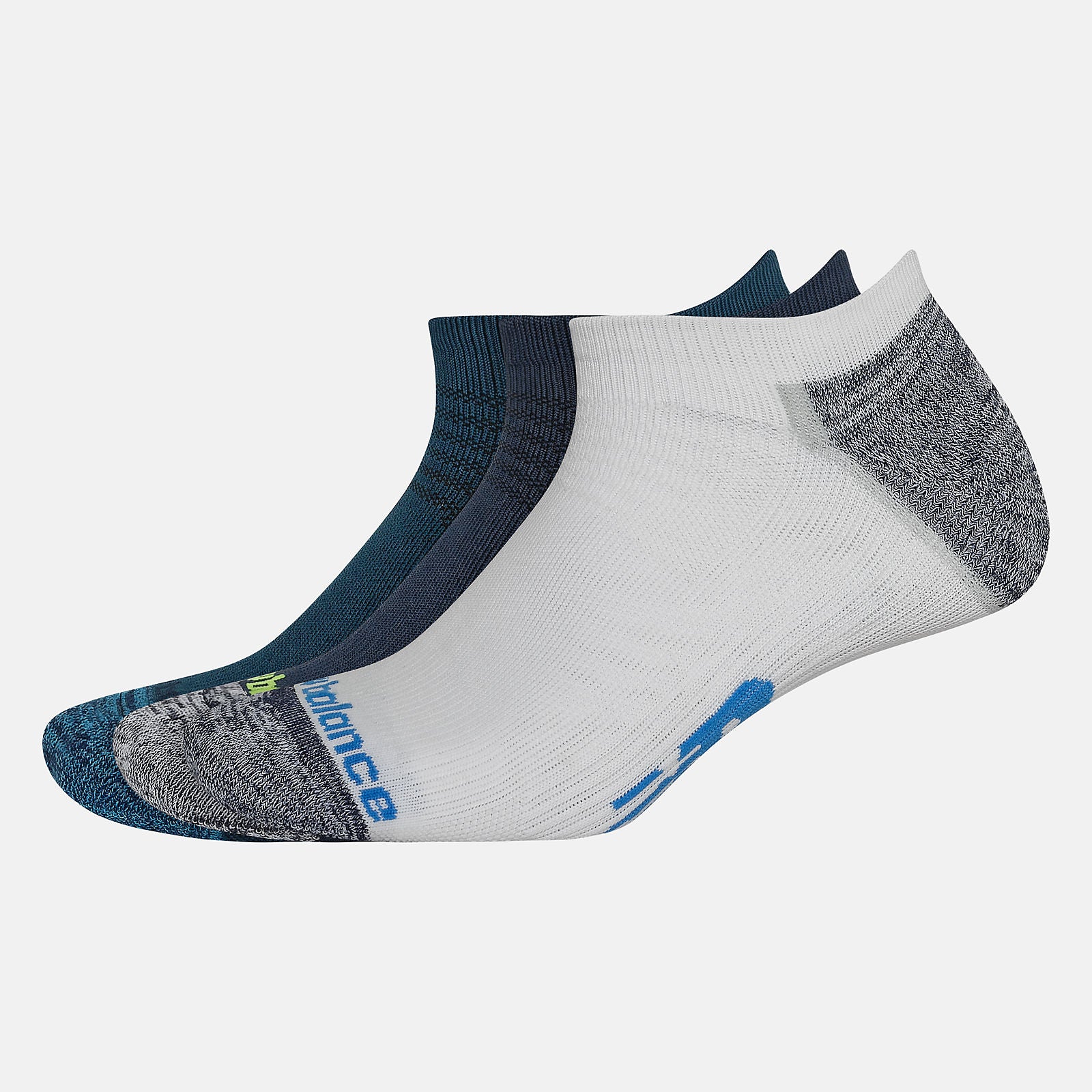 Strategic Cushion No Show Socks 3 Pack / New Balance Women|Men