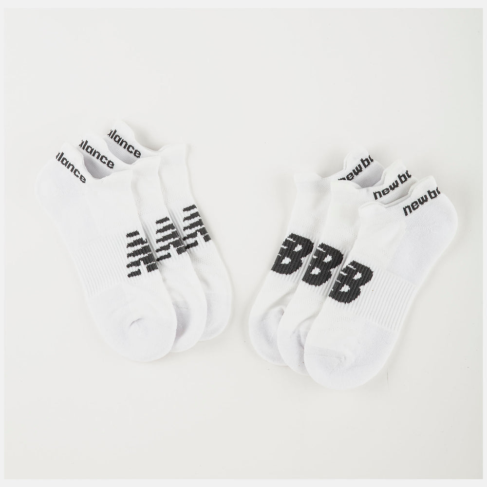 Strategic Cushion Low-Cut Tab Socks 3 Packs / New Balance Women|Men