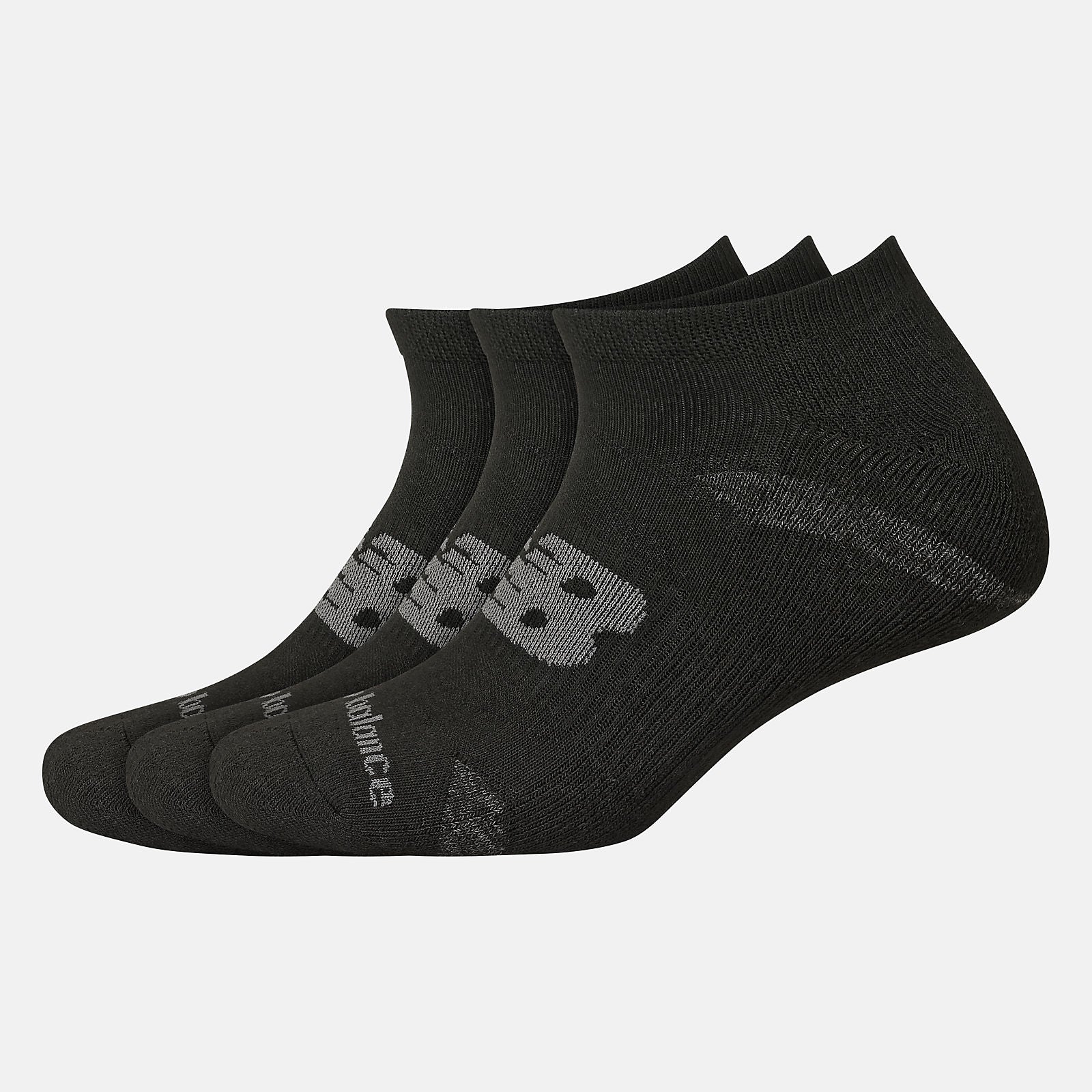 Performance Cushion No Show Socks 3 Pack / New Balance Women|Men