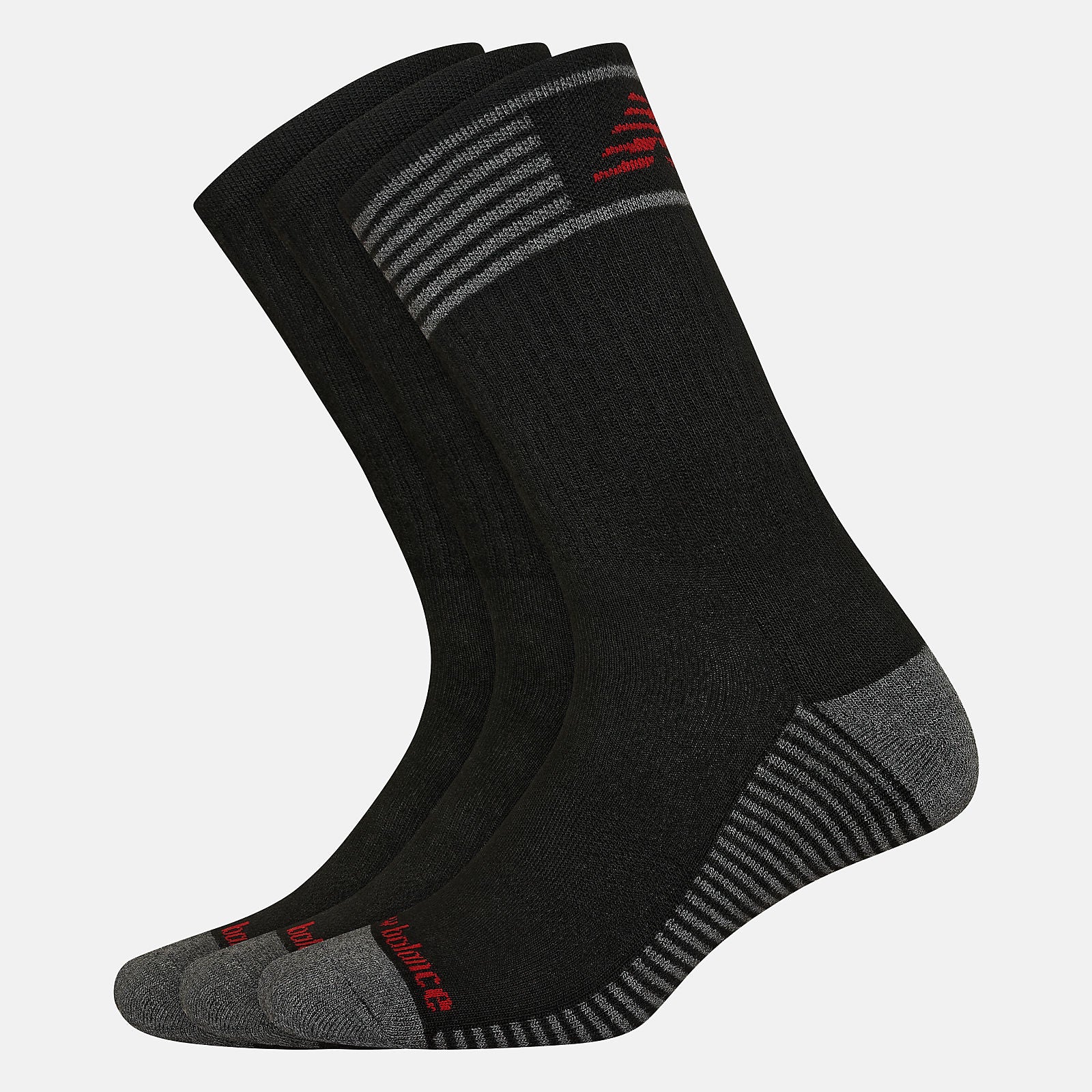 Performance Cushion Crew Socks 3 Pack / New Balance Women|Men