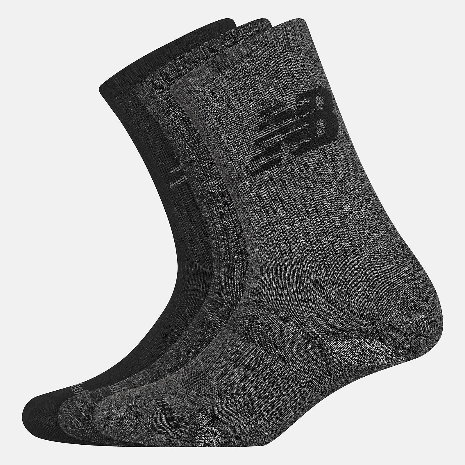 Performance Cushion Crew Socks 3 Pack / New Balance Women|Men