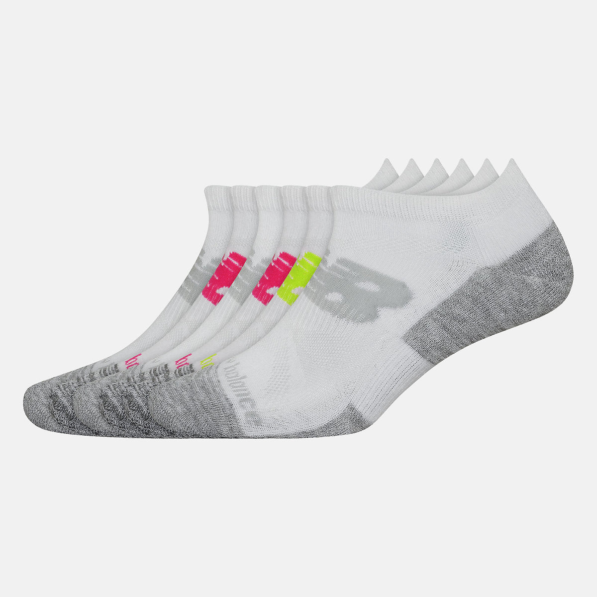 Performance Cushion Low-Cut Socks 6 Pack / New Balance Women|Men