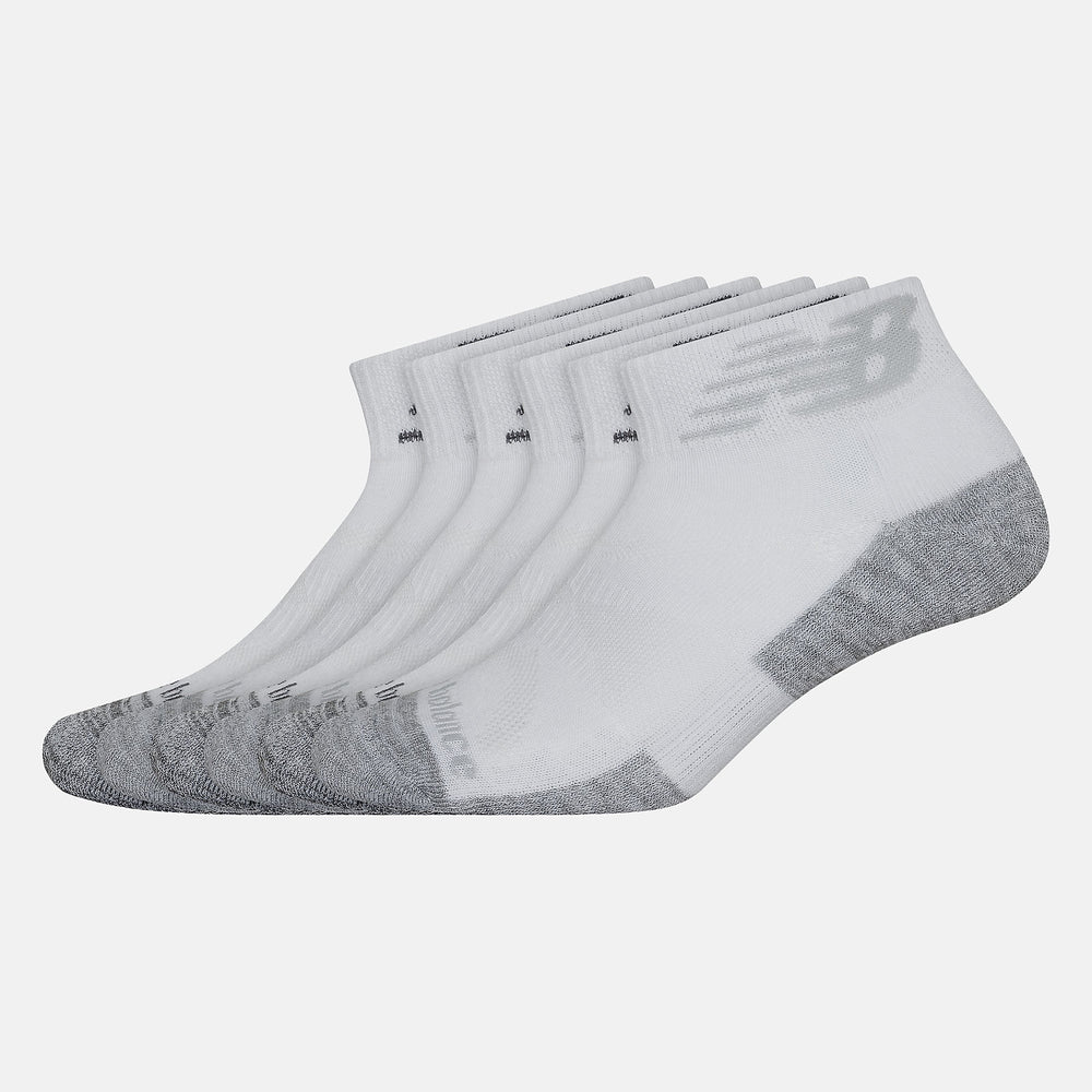 Performance Cushion Quarter Socks 6 Pack / New Balance Women|Men