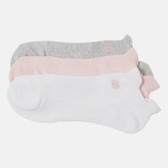 Flat Knit Lowcut Tab Socks 3 Pack / New Balance Women|Men