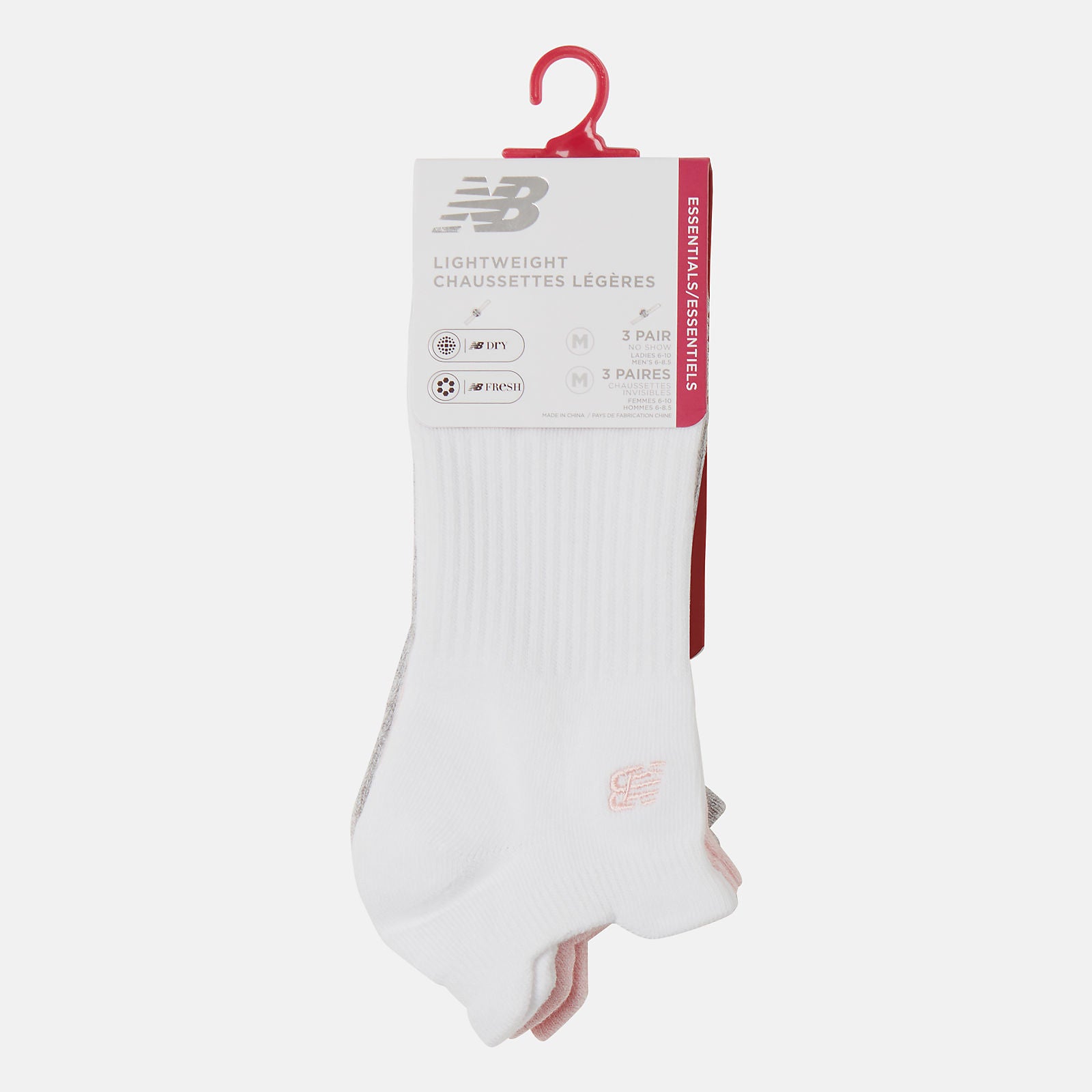 Flat Knit Lowcut Tab Socks 3 Pack / New Balance Women|Men