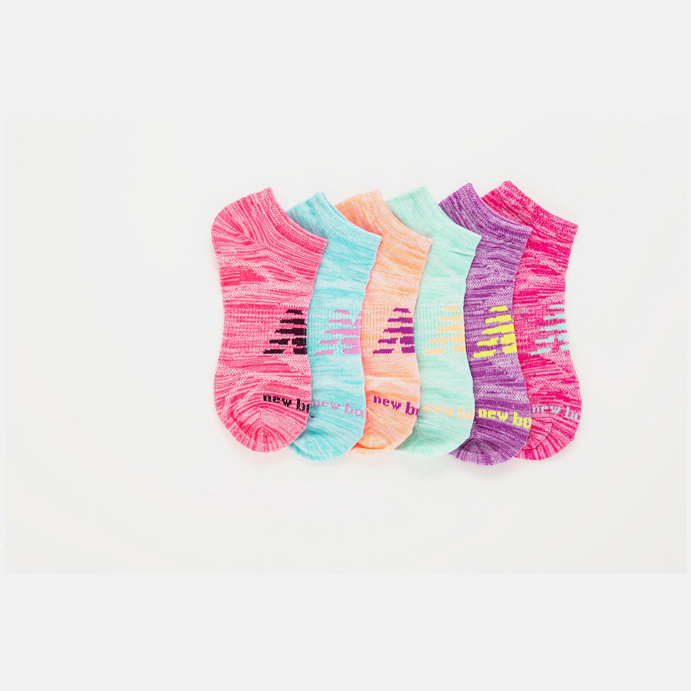 Lightweight No Show Socks 6 Pack / New Balance Women|Men
