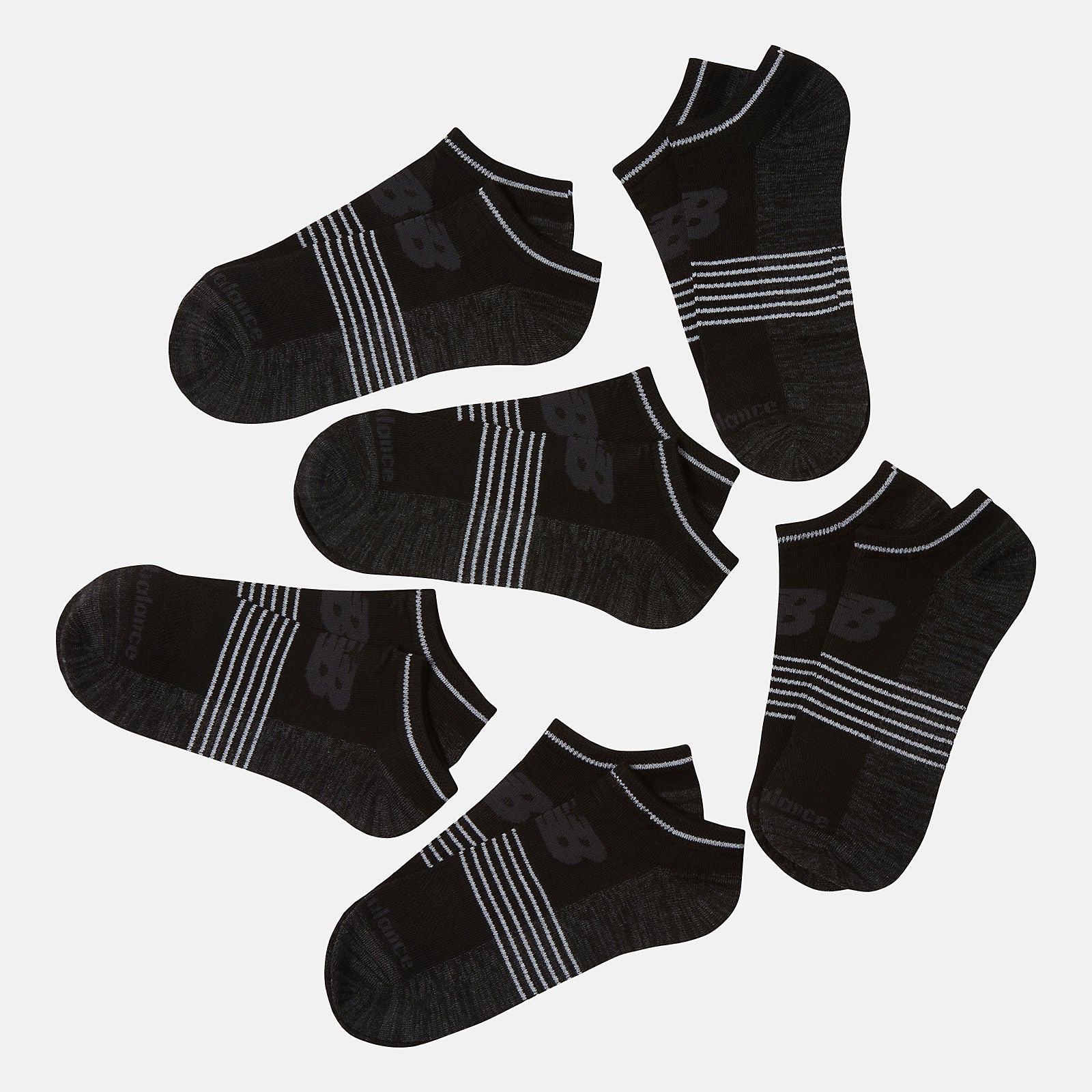 6 PK No Show Flatknit / New Balance Women|Men