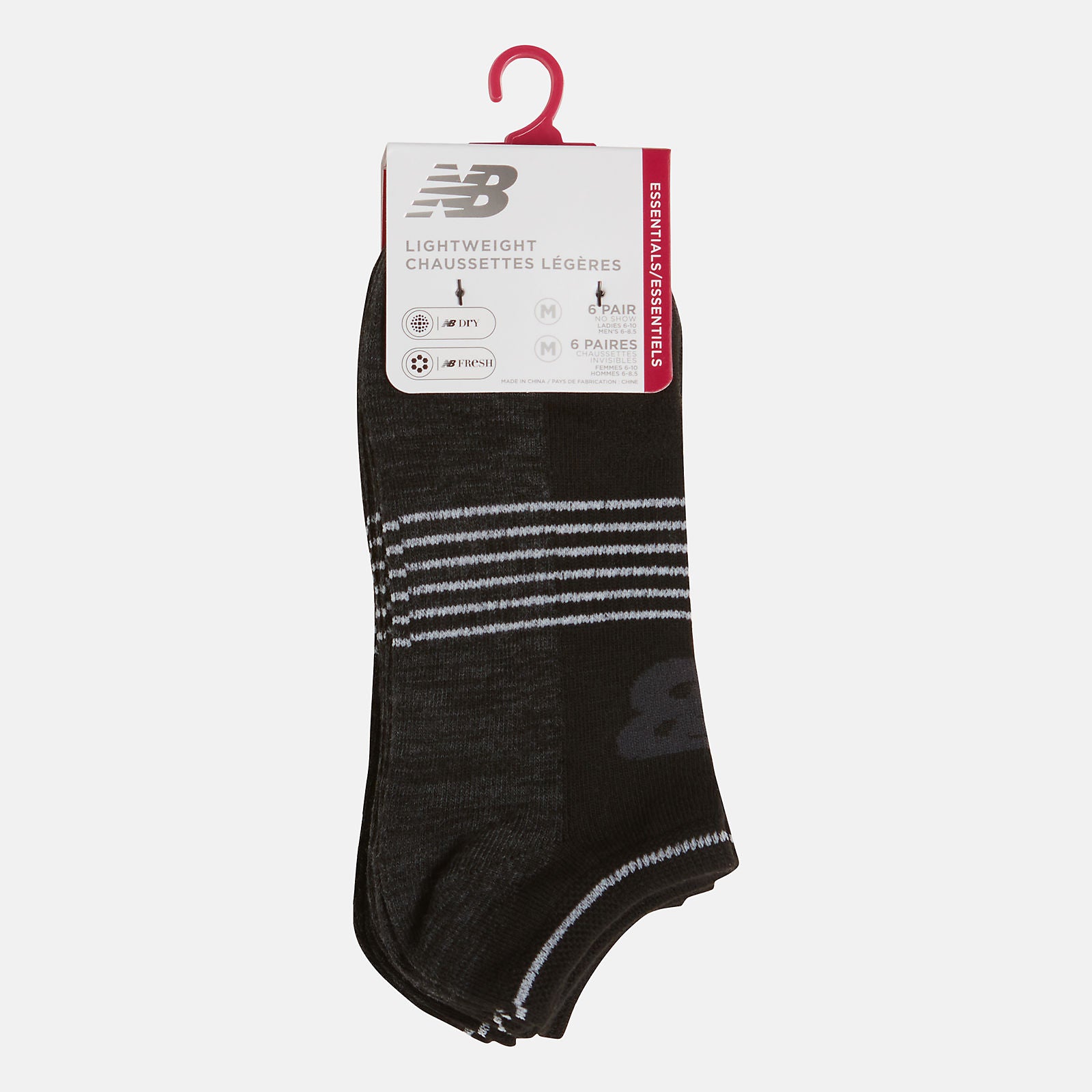 6 PK No Show Flatknit / New Balance Women|Men