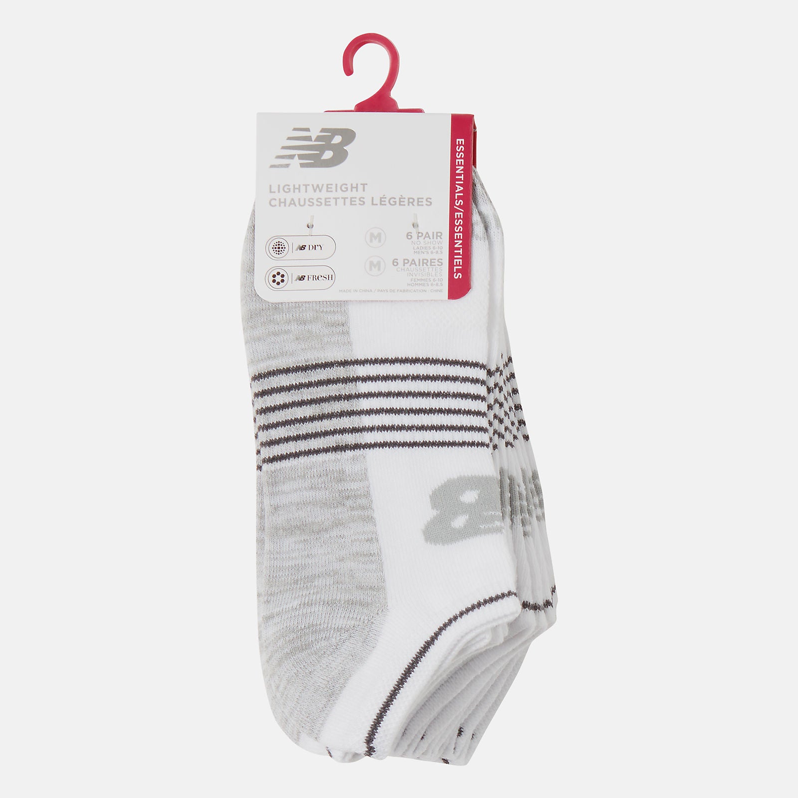 6 PK No Show Flatknit / New Balance Women|Men