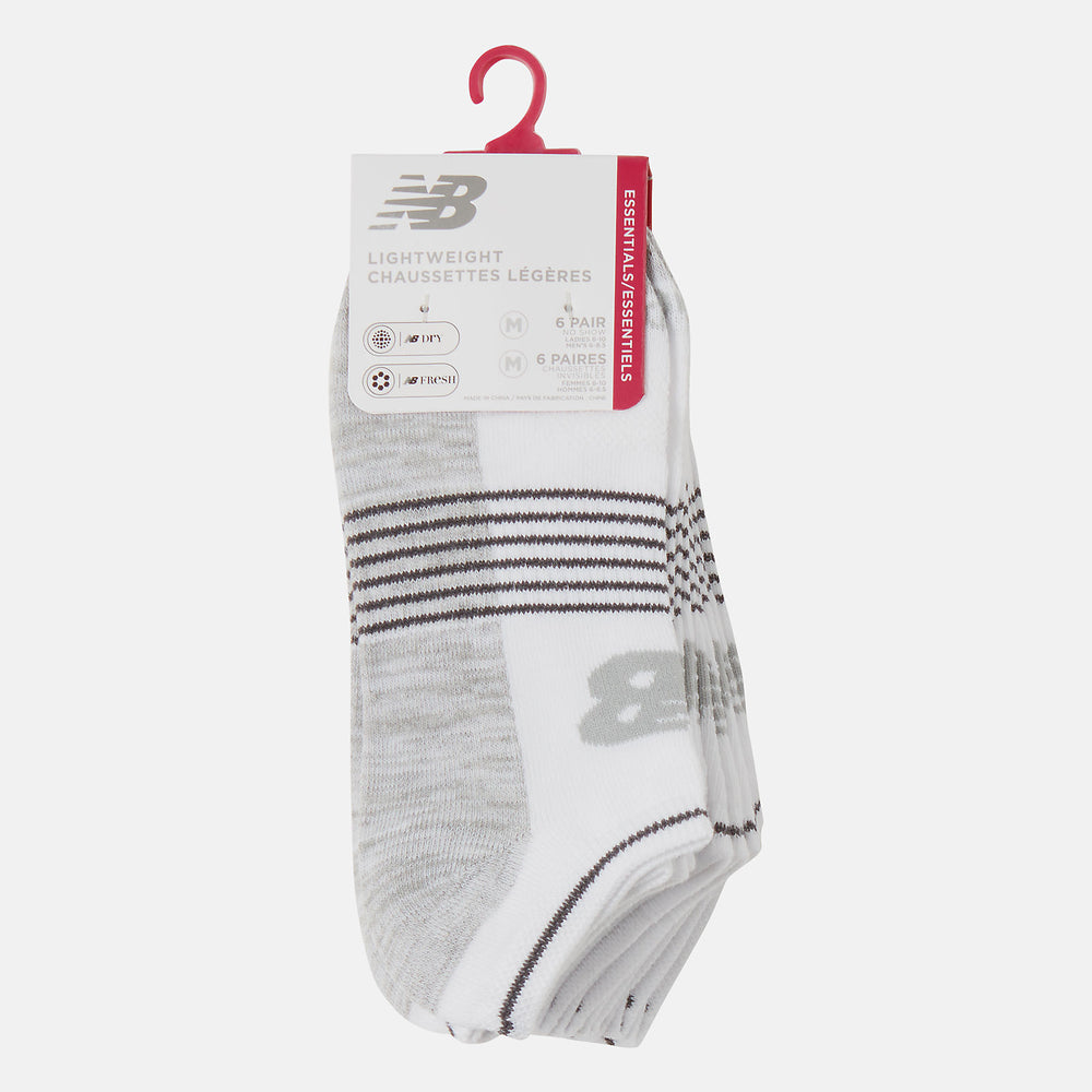 6 PK No Show Flatknit / New Balance Women|Men