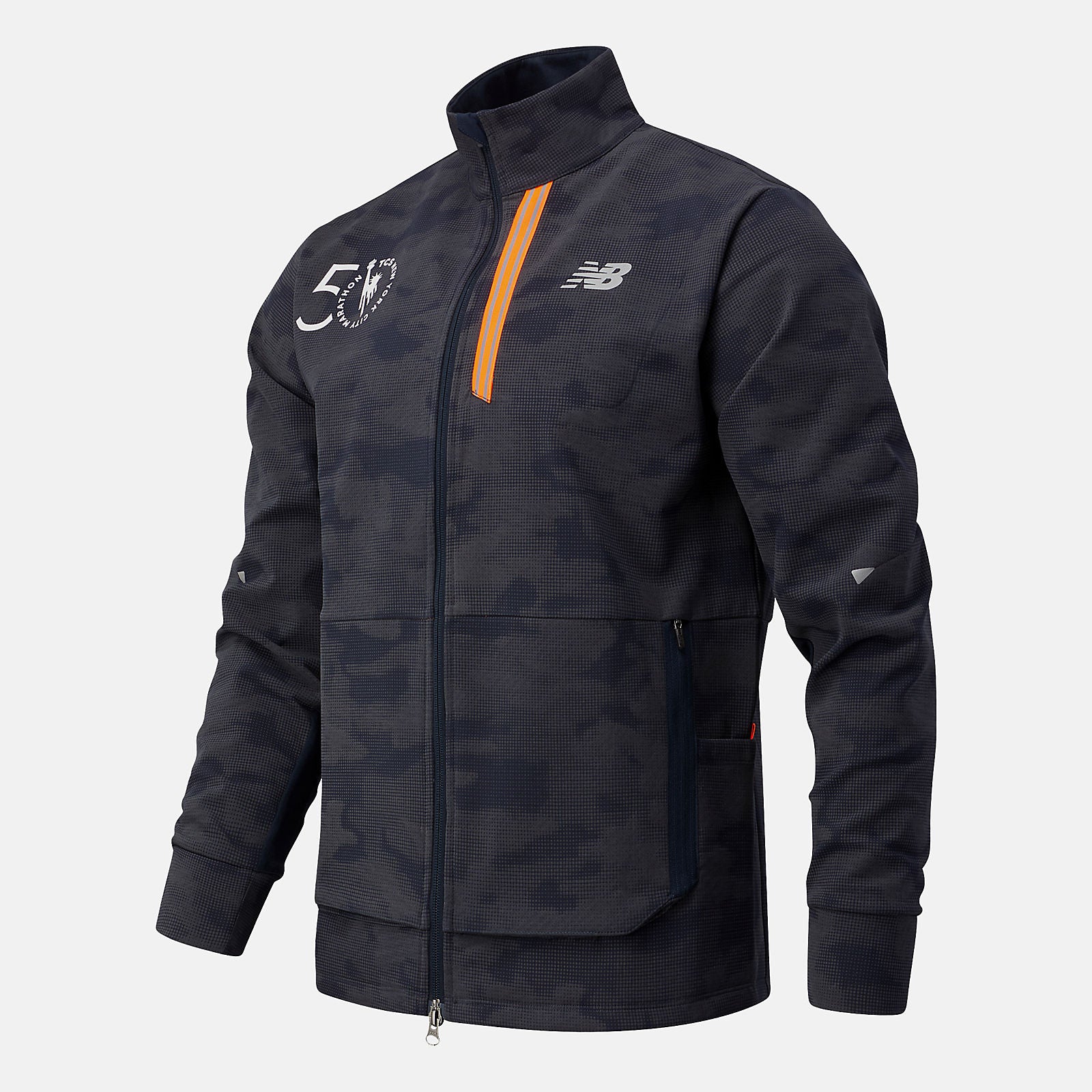 NYC Marathon Reflective Impact Run Winter Jacket / New Balance Men