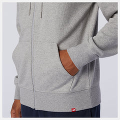 NB Essentials Stacked Full Zip Hoodie / New Balance Men