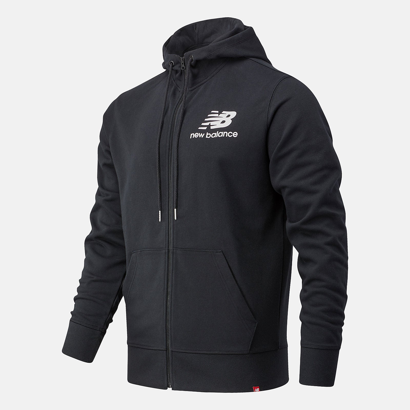 NB Essentials Stacked Full Zip Hoodie / New Balance Men