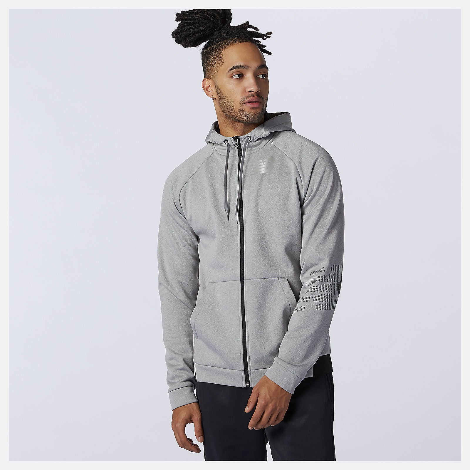 Tenacity Fleece Full Zip Hoodie / New Balance Men