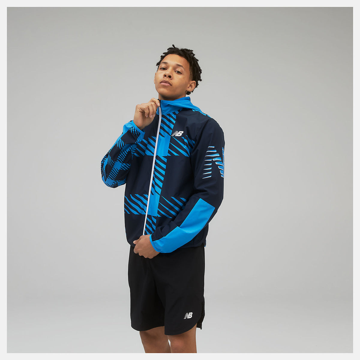 Printed Fast Flight Jacket / New Balance Men
