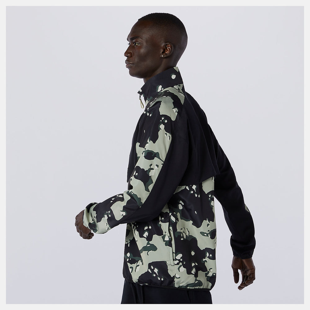 NB Essentials Camo Anorak / New Balance Men