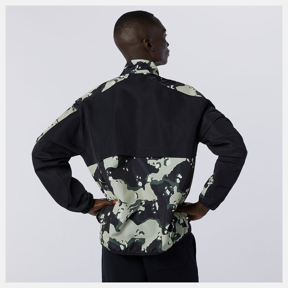NB Essentials Camo Anorak / New Balance Men