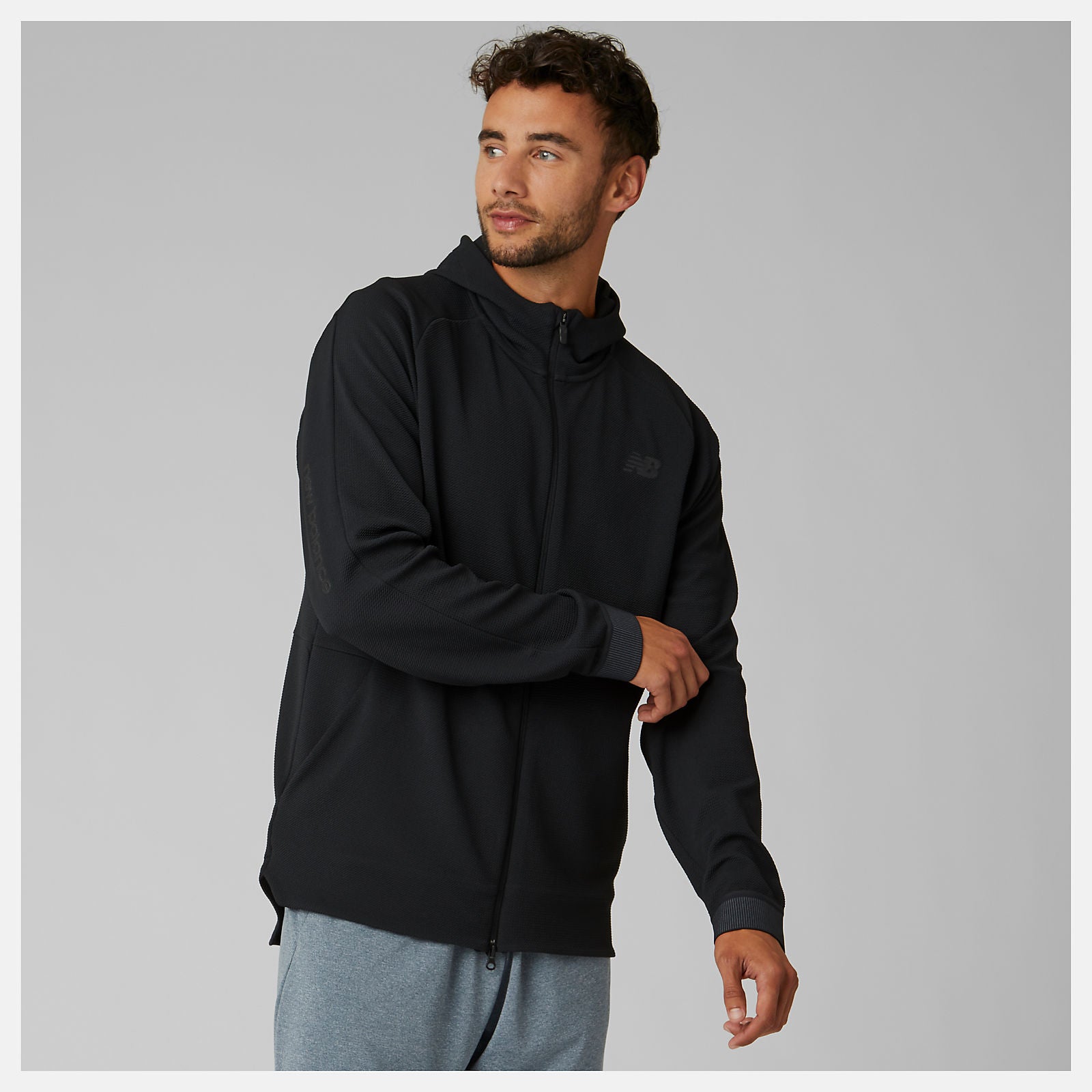 NB Basketball Finisher Full Zip / New Balance Men