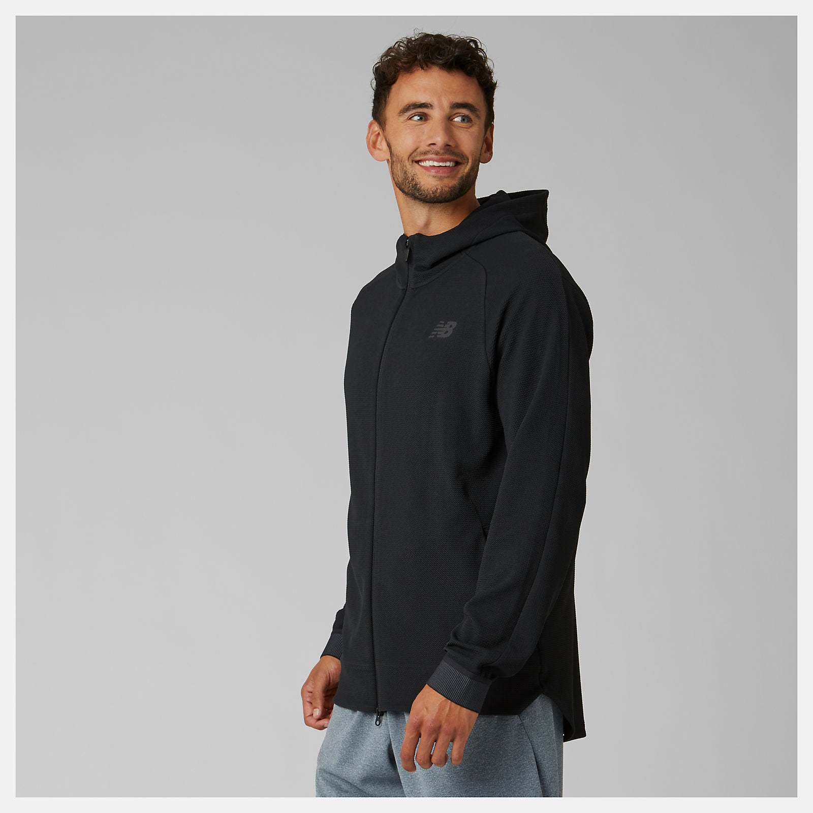 NB Basketball Finisher Full Zip / New Balance Men