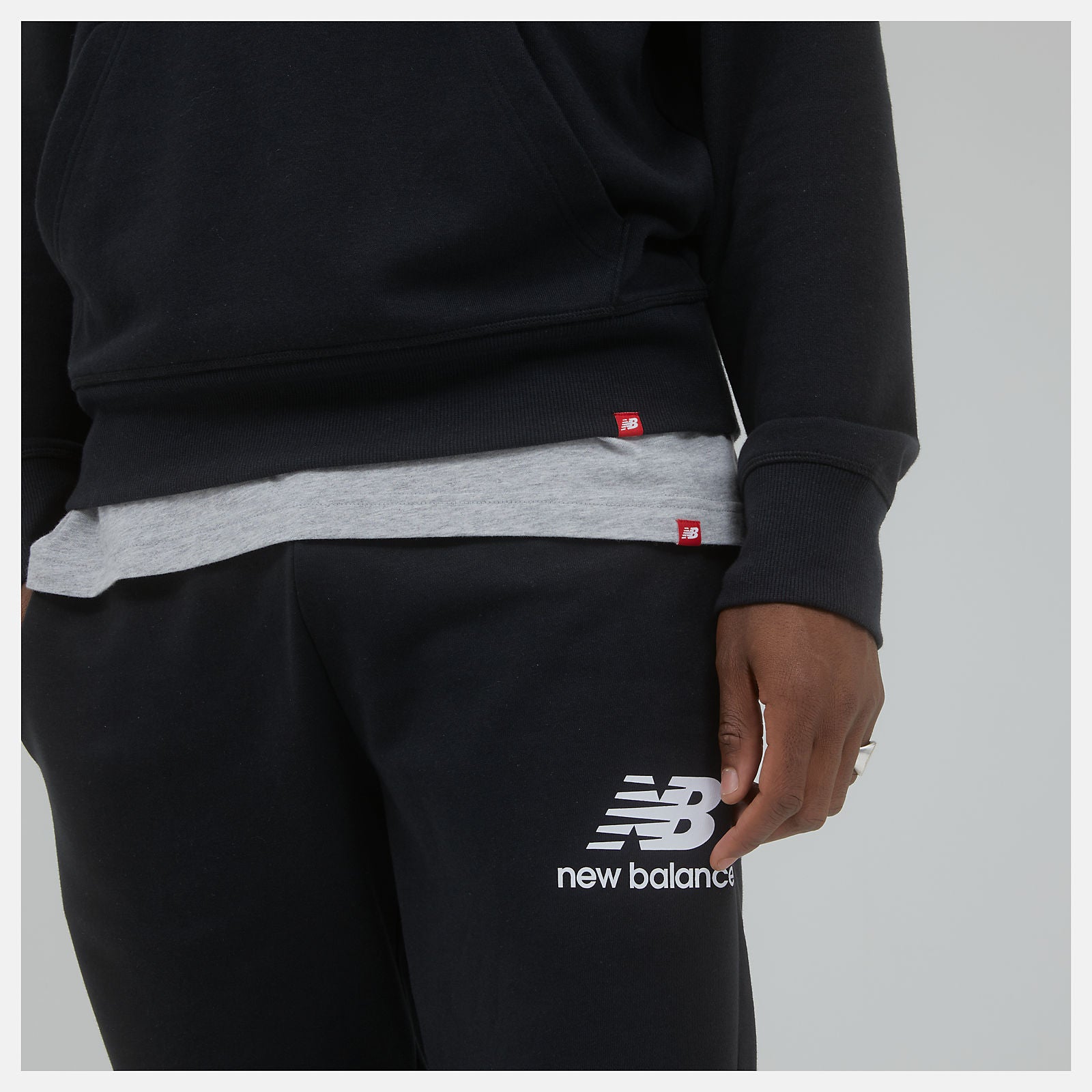 Essentials Stacked Logo Sweatpant / New Balance Men