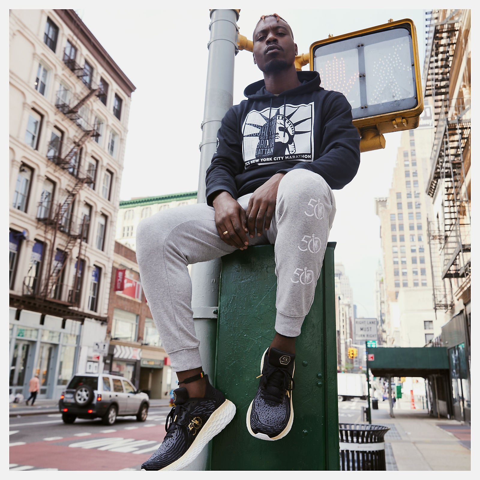 NYC Marathon Essentials Stack Pack Sweatpant / New Balance Men