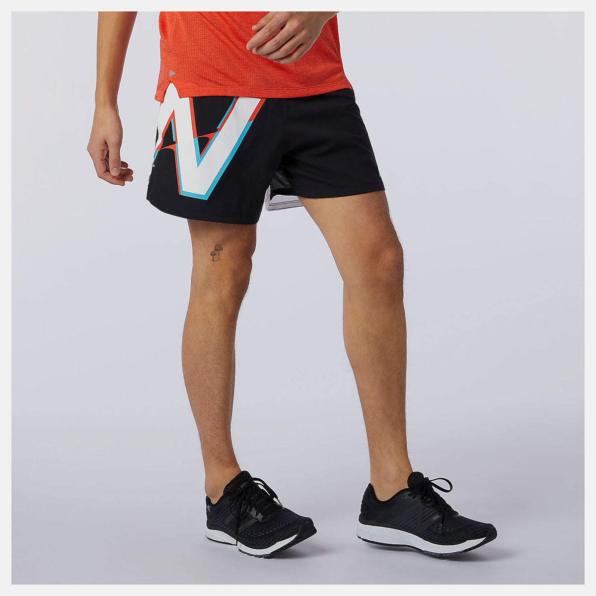 Printed Impact Run 5 Inch Short / New Balance Men