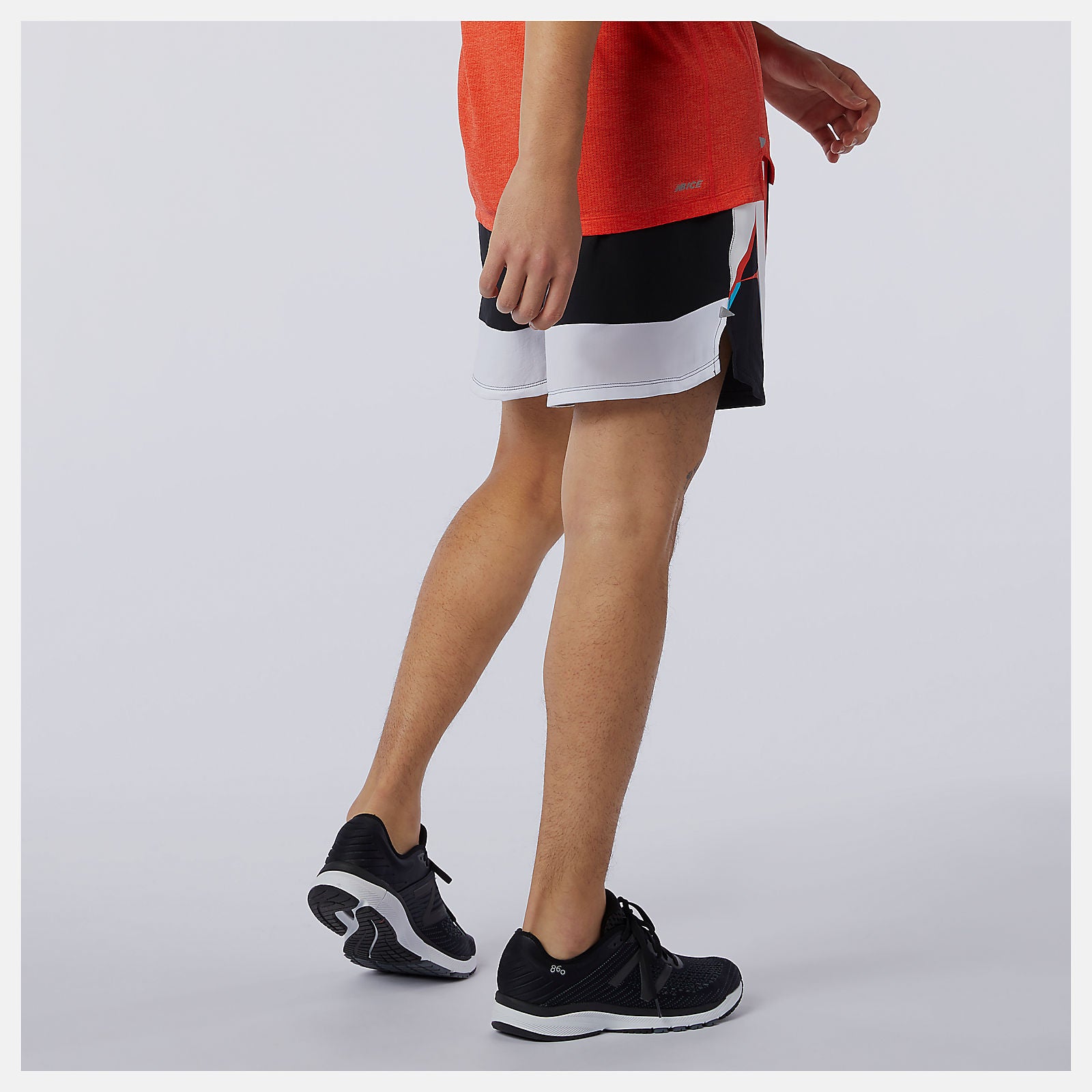 Printed Impact Run 5 Inch Short / New Balance Men