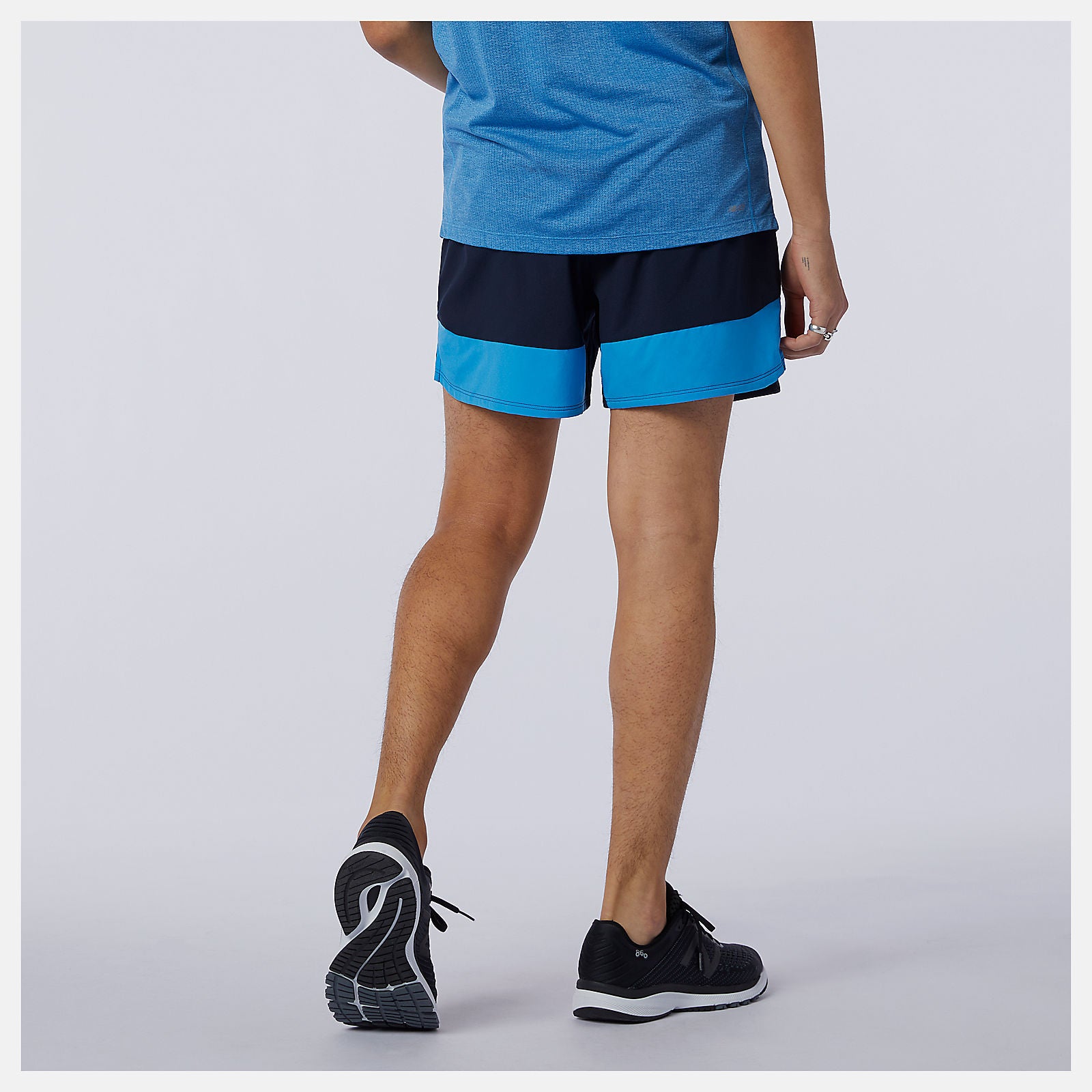 Printed Impact Run 5 Inch Short / New Balance Men