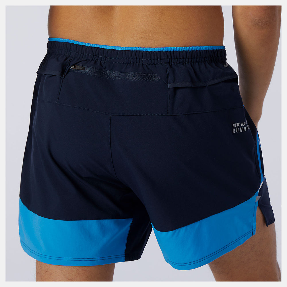 Printed Impact Run 5 Inch Short / New Balance Men