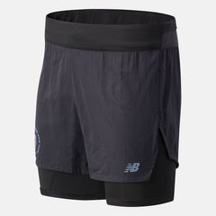 NYC Marathon Q Speed 5 inch 2 In 1 Short / New Balance Men