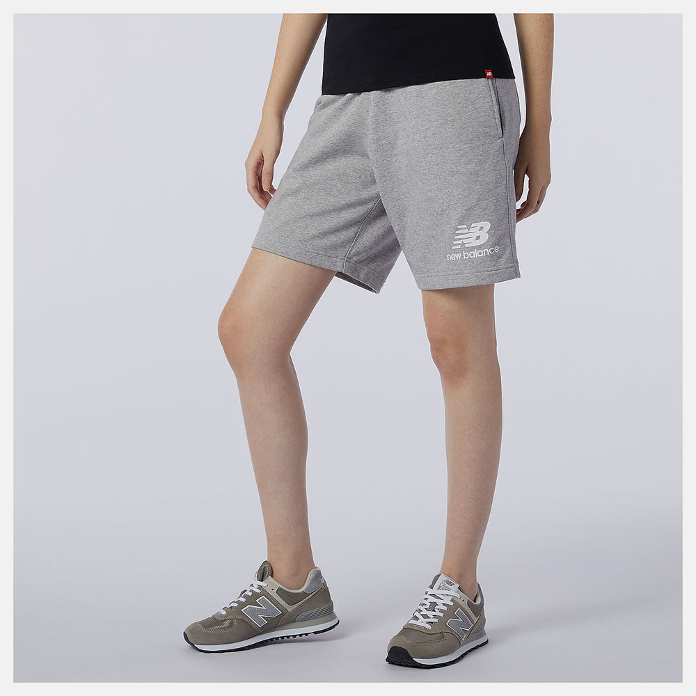 NB Essentials Stacked Logo Short / New Balance Women|Men