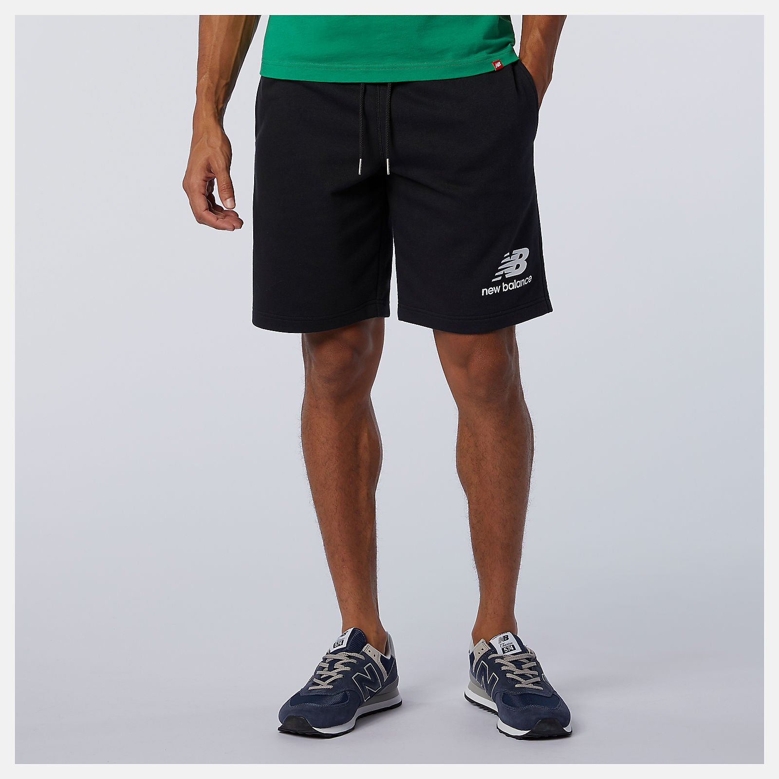 NB Essentials Stacked Logo Short / New Balance Women|Men