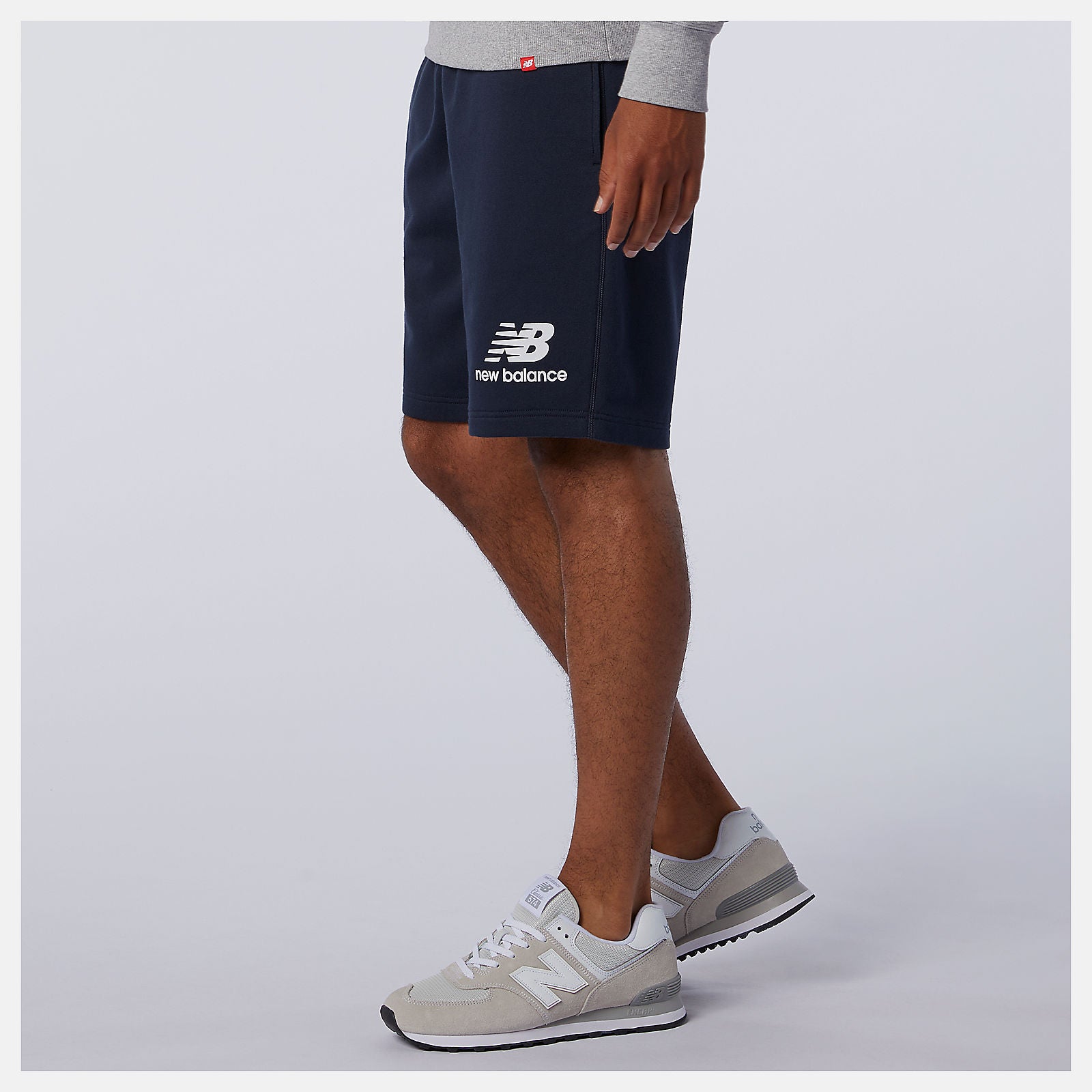 NB Essentials Stacked Logo Short / New Balance Women|Men