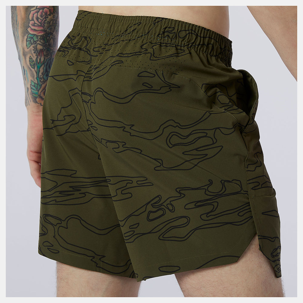 Fortitech Graphic 7 inch Woven Short / New Balance Men