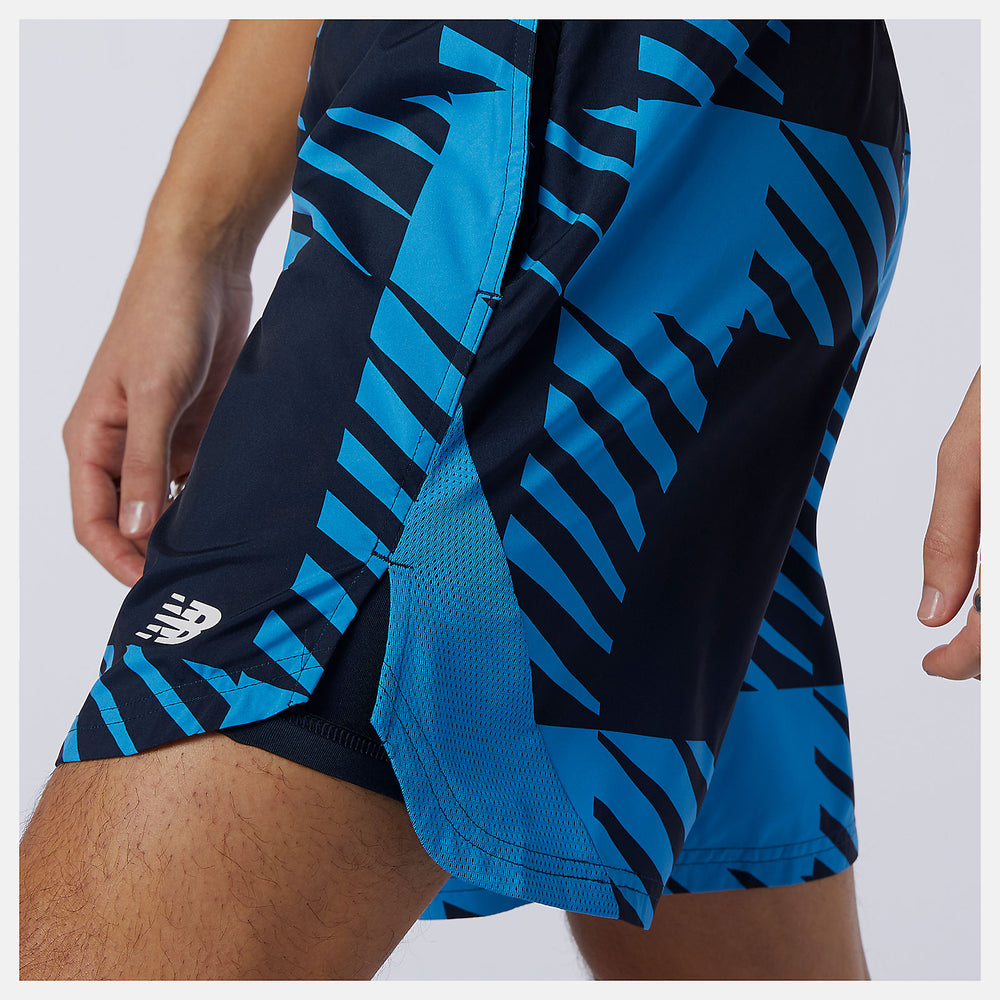 Printed Fast Flight 2 in 1 7 inch Short / New Balance Men