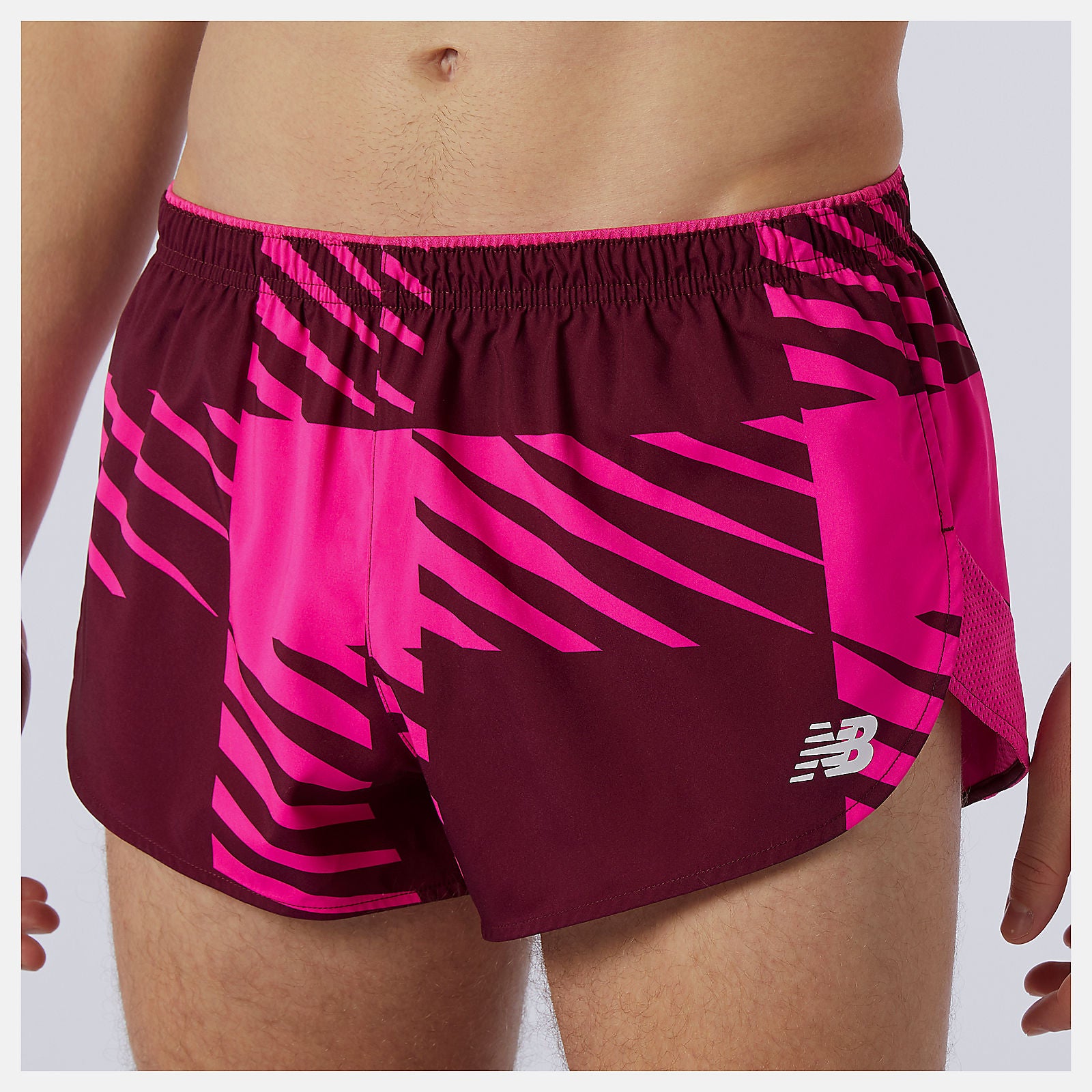 Printed Fast Flight 3 inch Split Short / New Balance Men