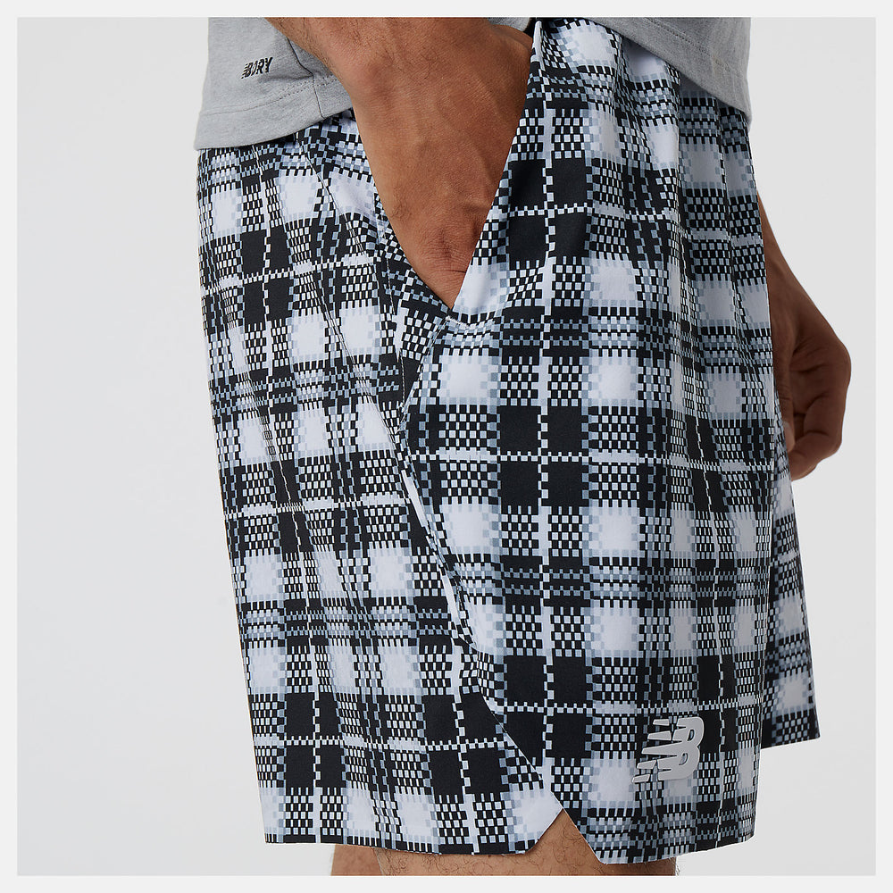 7 In Printed Tournament Short / New Balance Men