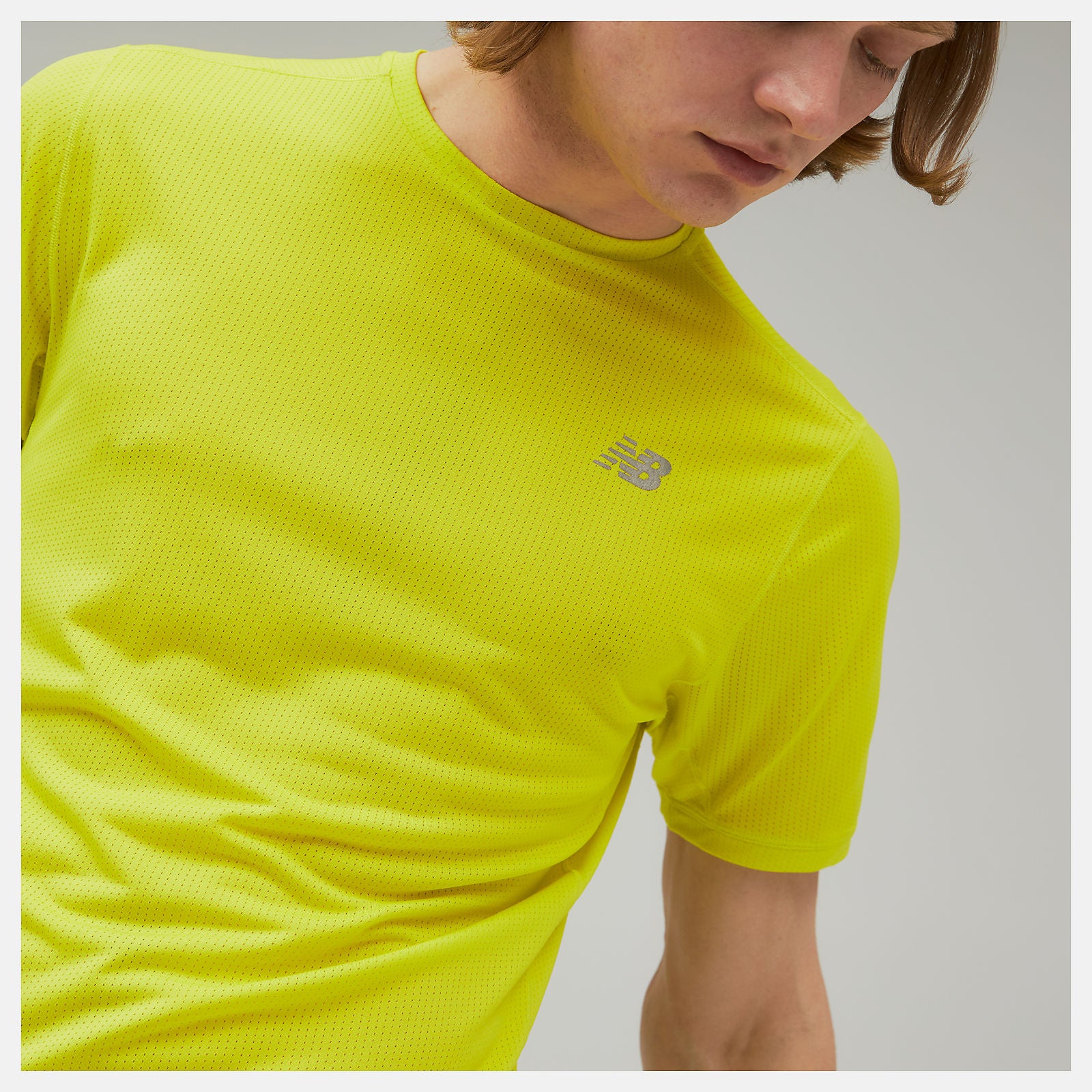 Impact Run Short Sleeve / New Balance Men