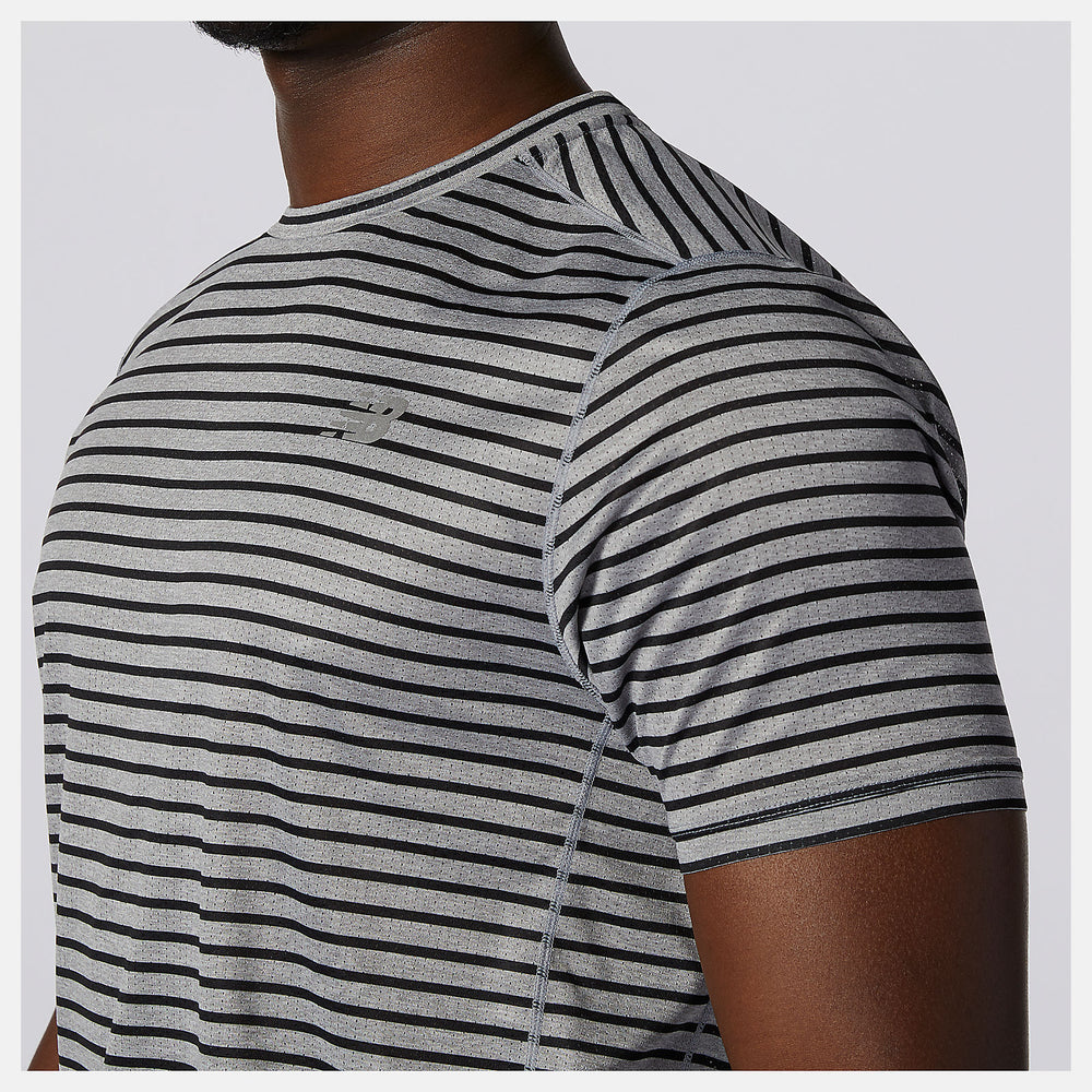 Printed Impact Run Short Sleeve / New Balance Men