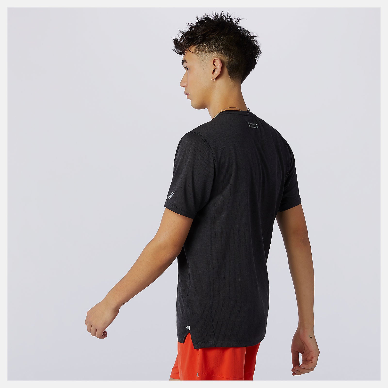 Printed Impact Run Short Sleeve / New Balance Men