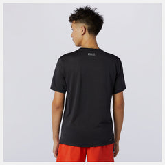 Printed Impact Run Short Sleeve / New Balance Men