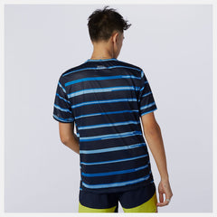 Printed Impact Run Short Sleeve / New Balance Men