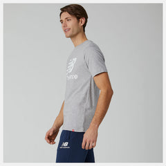 Essentials Stacked Logo Tee / New Balance Men