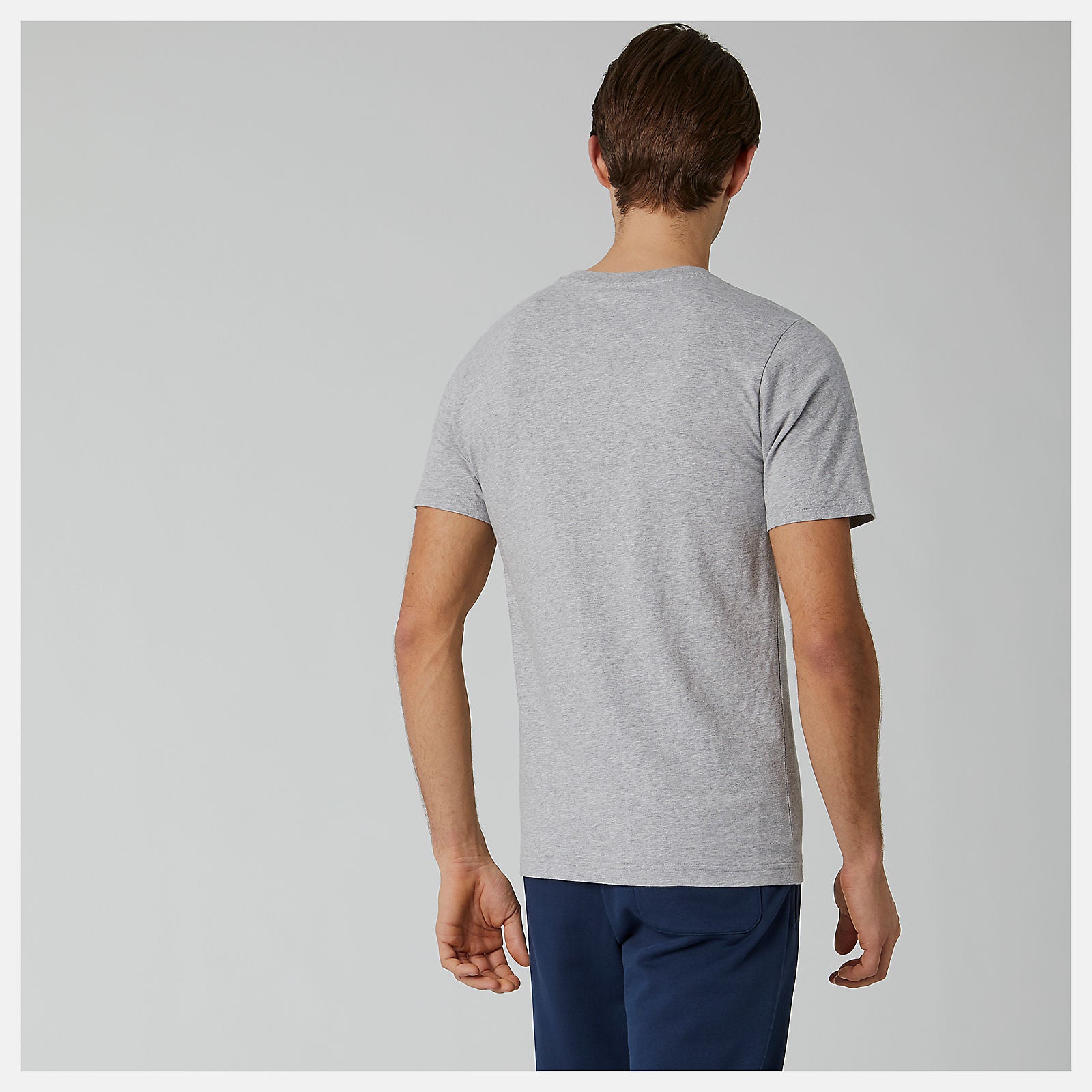 Essentials Stacked Logo Tee / New Balance Men